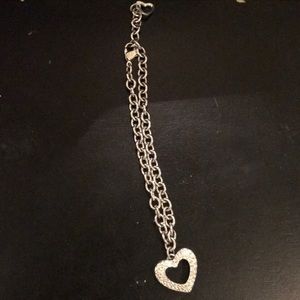 Swarovski crystal Heart Bracelet
